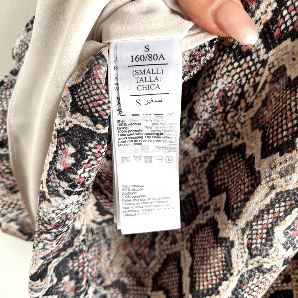 All Saints Wrap Dress S - Picture 6 of 8